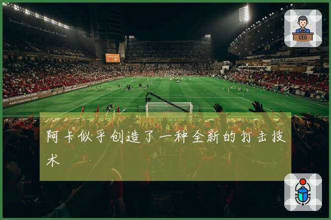 阿卡似乎创造了一种全新的打击技术